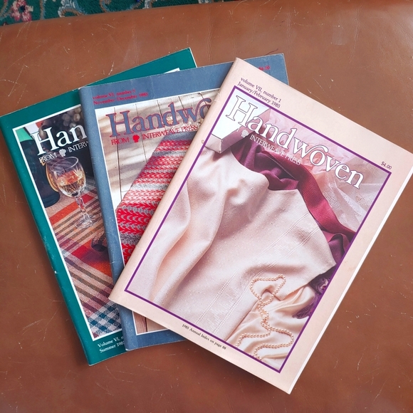 Hand Crafted Other - HANDWOVEN Weaving Magazine 1985